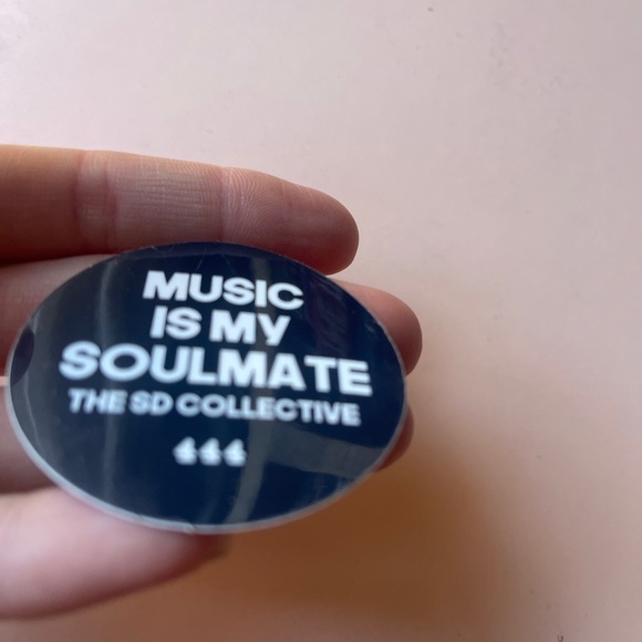 2" Waterproof Music Is My Soulmate 444  Surf Skate Adventure  Sticker Decal - Picture 3 of 4